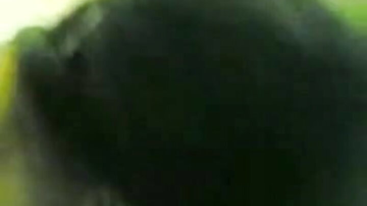 Uma morena chupa um pau preto em um banheiro público